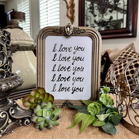 I Love You Wall Decor - Picture 11 of 11